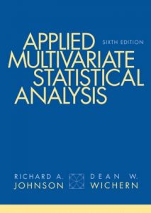 کتاب تحلیل آماری چند متغیره کاربردی ریچارد آرنولد جانسون و دین ویچرن