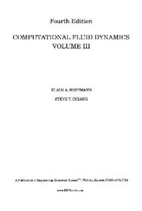 کتاب دینامیک سیالات محاسباتی هافمن