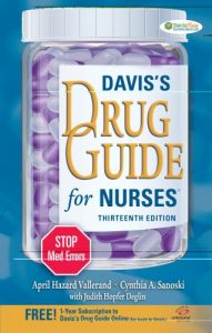 کتاب راهنمای دارویی دیویس برای پرستاران