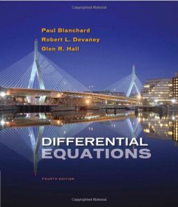 کتاب معادلات دیفرانسیل بلانچارد