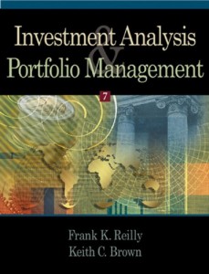 کتاب تحلیل سرمایه گذاری و مدیریت سهام ریلی