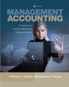 کتاب حسابداری مدیریت آنتونی اتکینسون و روبرت کاپلان