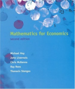 کتاب ریاضیات برای اقتصاد مایکل هوی