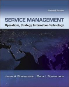 کتاب مدیریت خدمات جیمز فیتزسیمونز و مونا فیتزسیمونز :استراتژی، عملیات و تکنولوژی اطلاعات