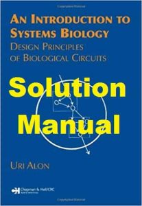 حل تمرین زیست شناسی سیستم Uri Alon