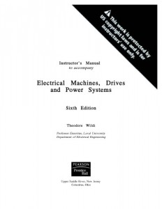 حل المسائل کتاب ماشین های الکتریکی ویلدی