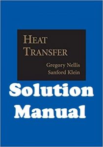 حل تمرین انتقال حرارت Nellis و Klein