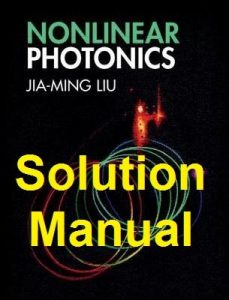 حل تمرین فوتونیک غیرخطی Jia-Ming Liu