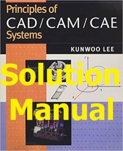 حل تمرین مبانی سیستم های CAD و CAM و CAE کانوو لی