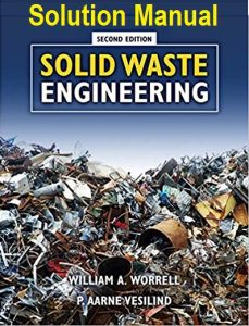 حل المسائل کتاب مهندسی پسماندهای جامد ویلیام وارل و آرن وسیلیند