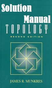حل المسائل کتاب توپولوژی جیمز مانکرز (نسخه کلاسیک ویرایش دوم)