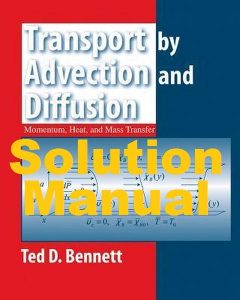 حل تمرین انتقال از طریق همرفتی و پخش Ted Bennett