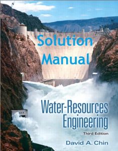 حل المسائل کتاب مهندسی منابع آب دیوید چین