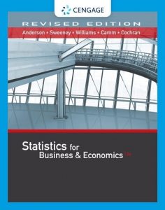 کتاب آمار برای اقتصاد و تجارت Anderson و Sweeney
