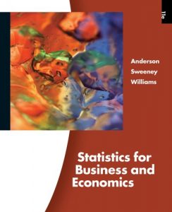 کتاب آمار برای اقتصاد و تجارت دیوید آندرسون و دنیس سوئنسی
